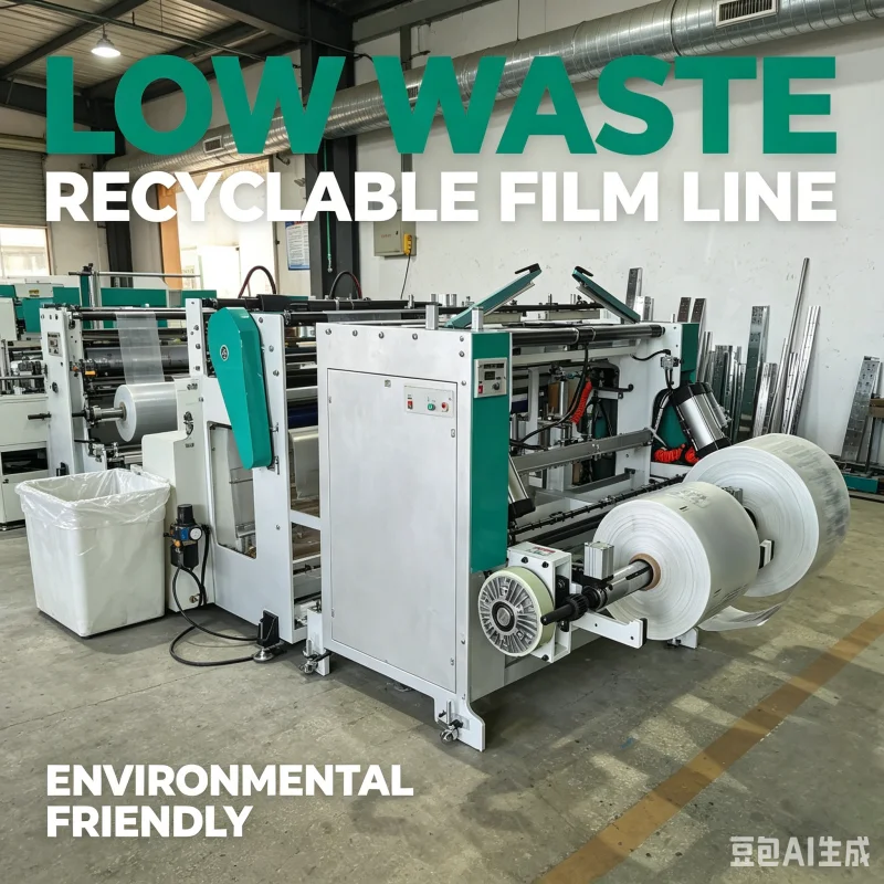 Complete Turnkey Plastic Bag Manufacturing Plant For Biodegradable Poly Grocery Bags High Efficiency Automatic Machine Machin