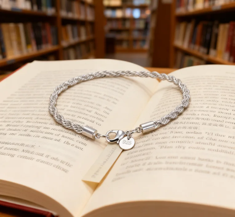 Compact Twist Rope Bracelet for Couples at Work, Space-Saving for Home and Travel