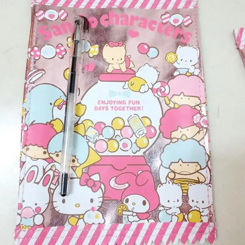 Sanrio Little Twin Stars Candy Storage Bag Tuxedosam Cartoon Pu Storage Bag Large Capacity Pencil Case Girls\' Holiday Gifts ﻿