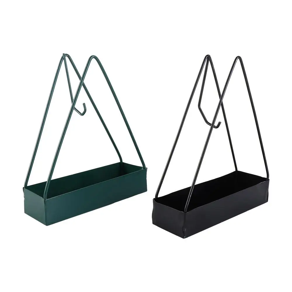 Triangular Shape Iron Mosquito Coil Holder Portable Vertical Mosquito Incense Rack Rustproof Durable Triangle Coil Tray Bedroom