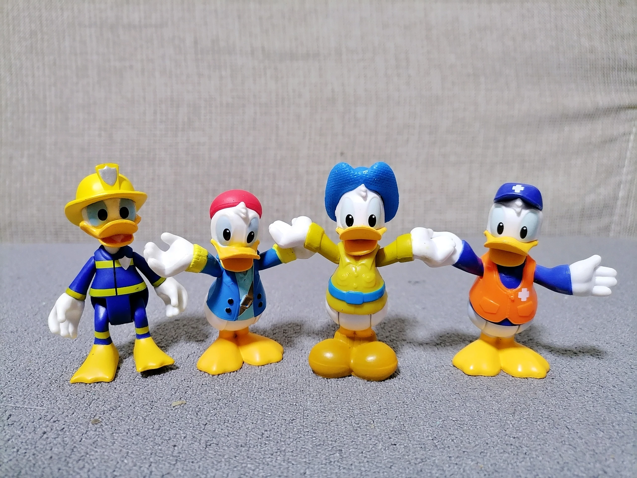 Originale Disney Mickey Mouse Minnie Donald Duck Daisy Goofy Action Figures Cake Toppers Collection toys