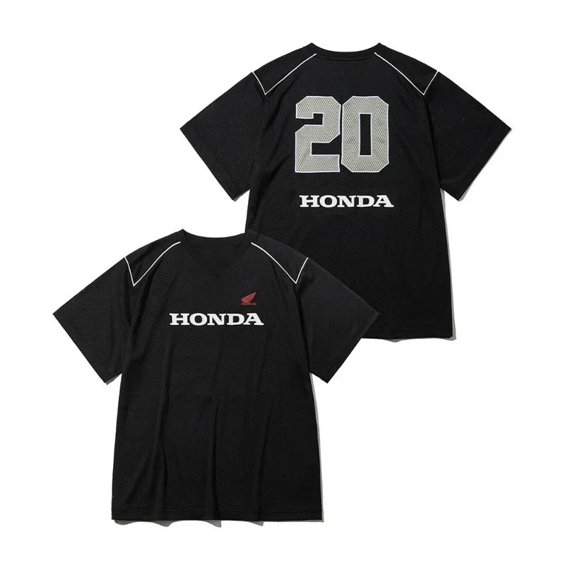 Motorcycle Off-Road Short Sleeved T-Shirt For Children Summer Oversized Breathable Quick Drying Racing Jersey For Adults ﻿