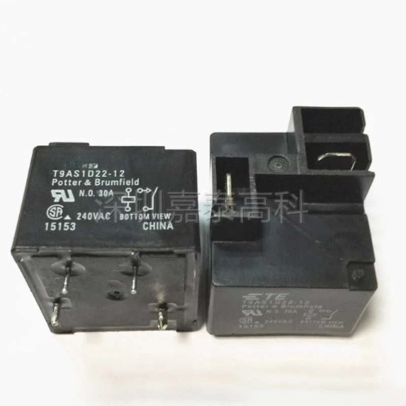 

2PCS/LOT T9ASD12-12 T9AS5D12-12 T9AS1D22-12-24 30A 4-pin