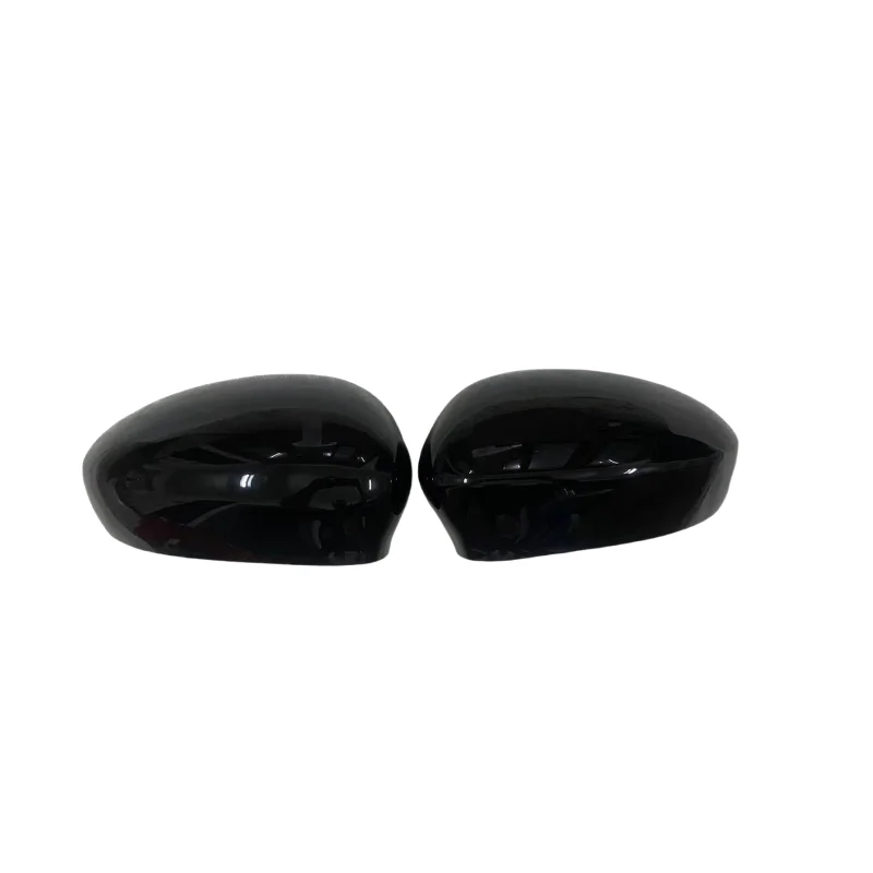 Pair Side Door Rearview Mirror Cover Trims For Fiat 500 500C GRANDE PUNTO 595 ABARTH 695 Replacement Black Car Accessories