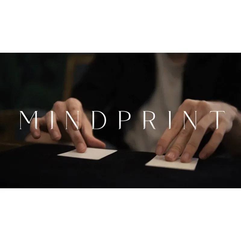 Mindprint By GNOSTIC : Cartes magiques et jeux de cartes, accessoires de close-up pour magiciens, illusions, accessoires amusants pour magiciens, tours de magie de rue