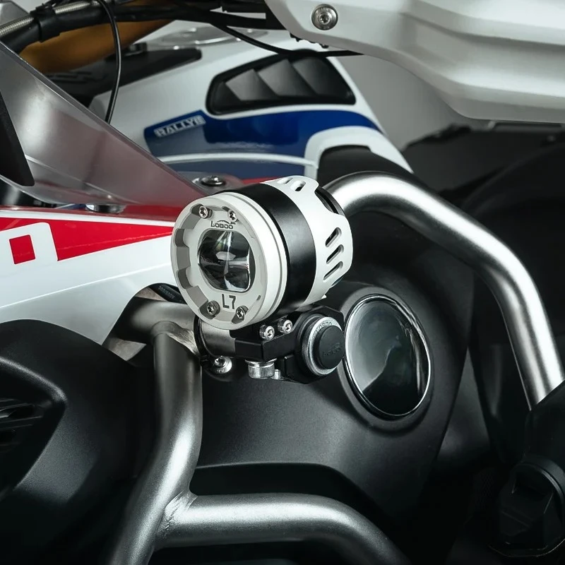 

L7 Fog Lamp, Street Lamp, High and Low Beam Tangent LED Lens, Strong Light Flash, Motorcycle Spotlight