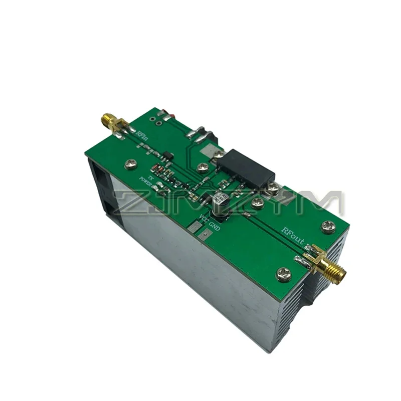 13W 433MHz RF Power Amplifier Broadband RF Power Amplification 35-480MHz UHF RF DMR Radio Power Amplifier With Heatsink