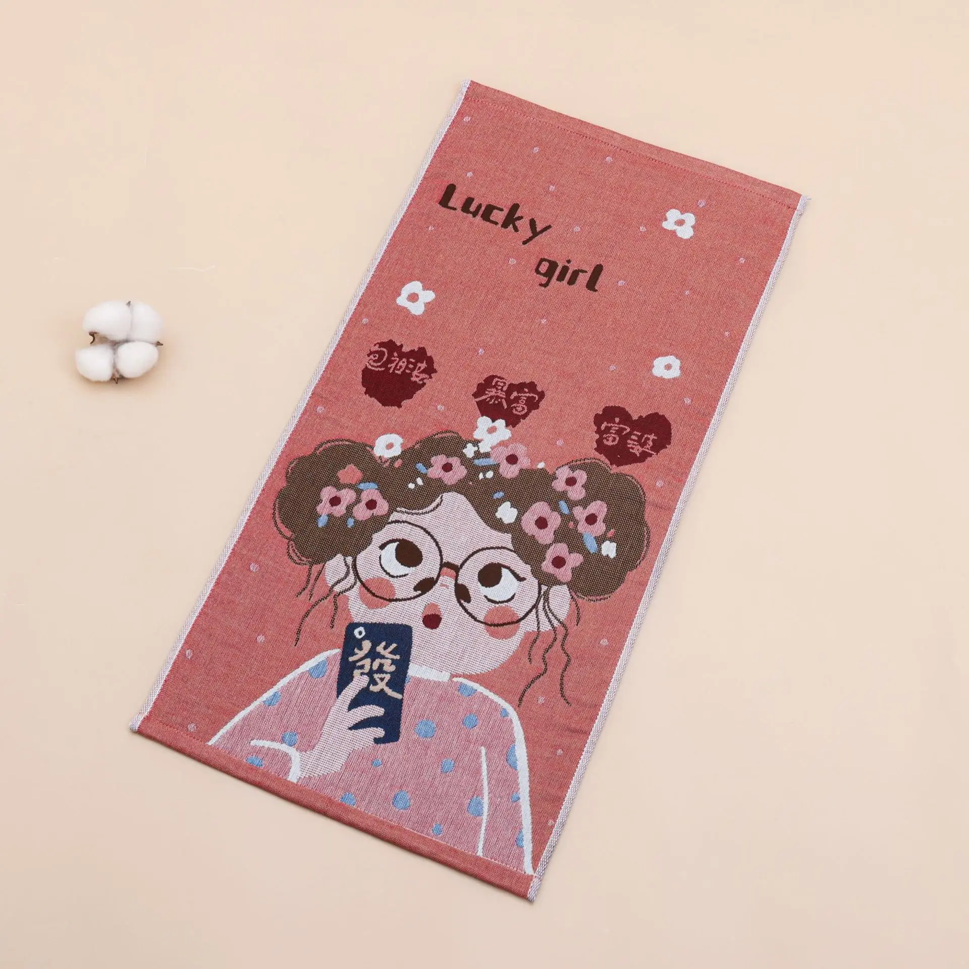 فوط وجه شاش قطن كارتون للحمام 34*74 سم رقيق جودة عالية 2 قطعة 18 أنماط