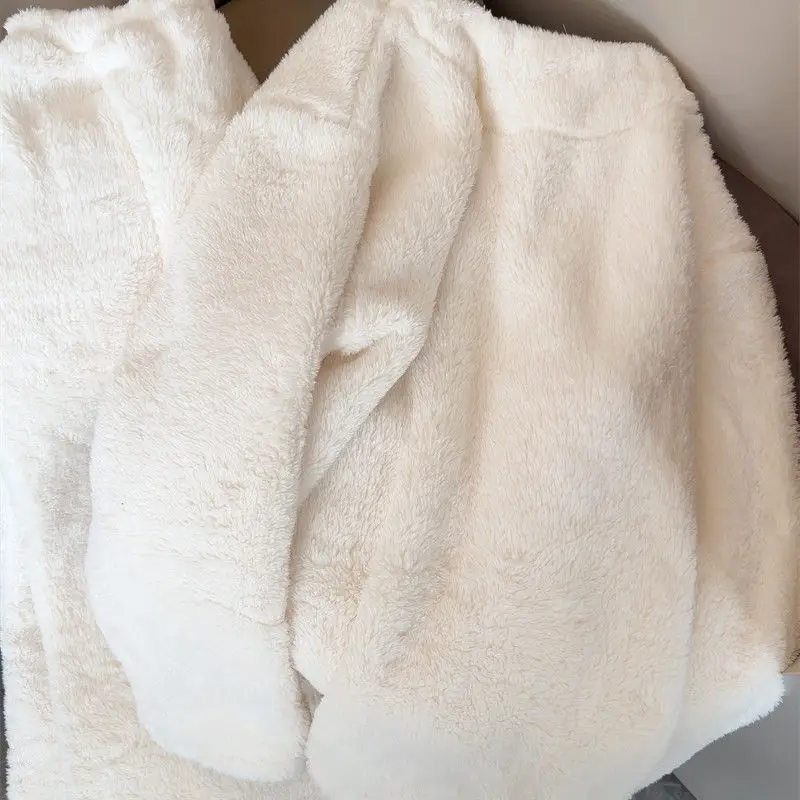 Hello Kitty tekenfilm cartoon schattige fleece gevoerde warme pyjama creatieve kawaii dikke loungewear-set met lange mouwen voor meisjes