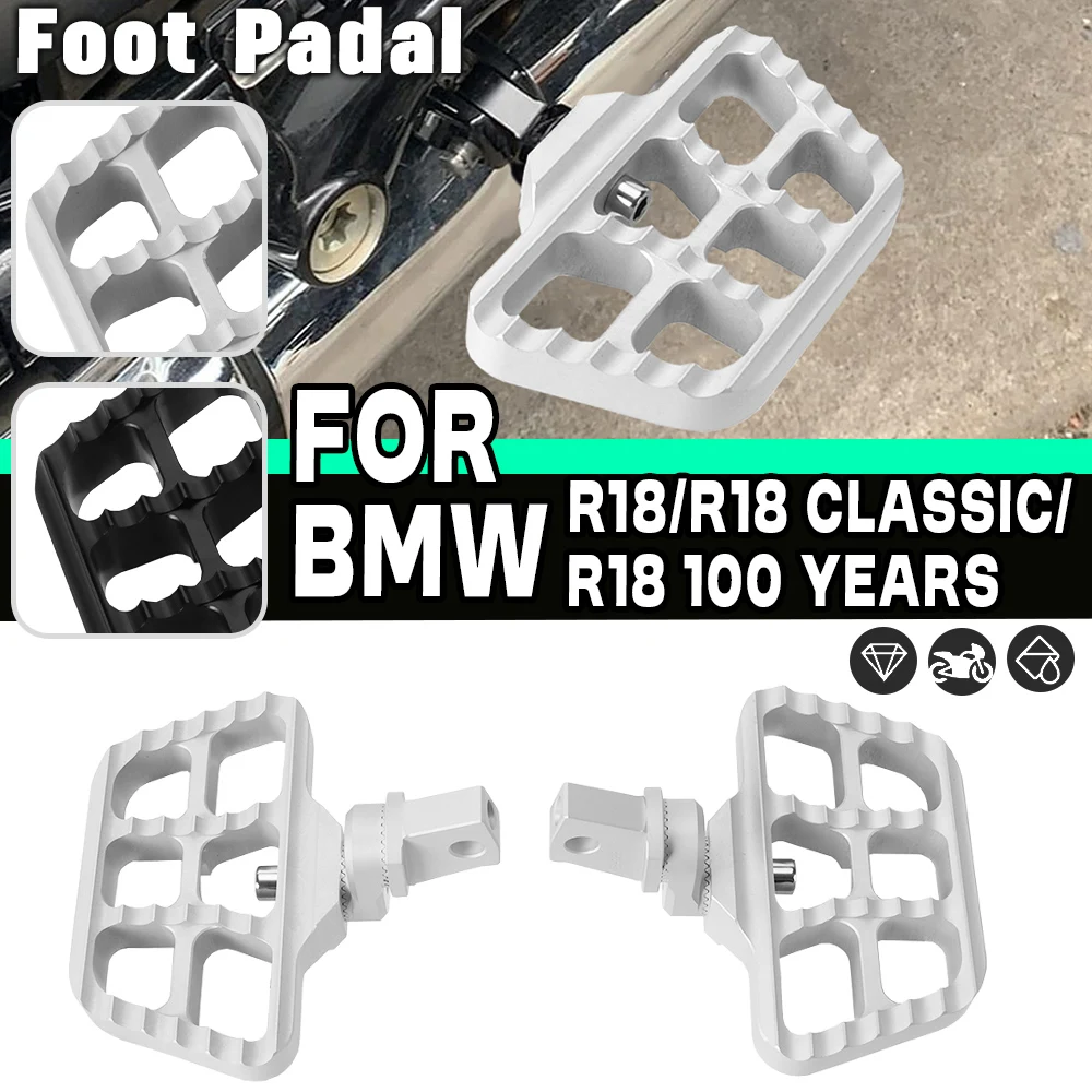 

Foot Pegs Pedal For BMW R18 Classic R 18 100 YEARS 360 Rotatable Footrest Motorcycle Adjustable Extend Lowering Front Foot Rests