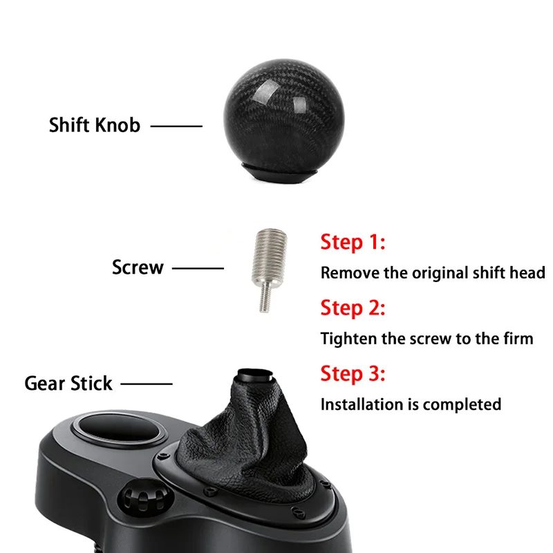 

Aluminum M12x1.25 Gear Shifter Adapter For G25 G27 G29 G923 Gear Shift Head Adapter Modification Accessories