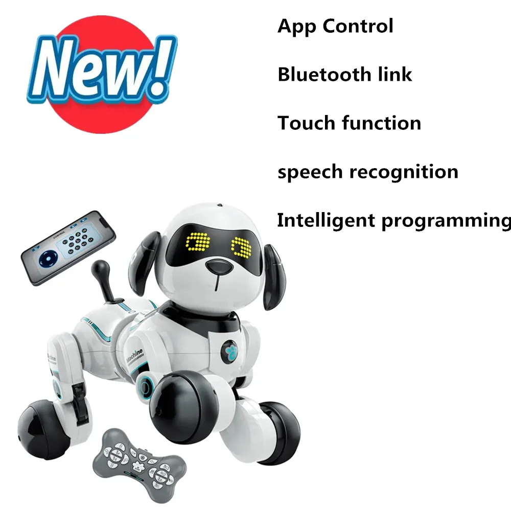 

Intelligent Pet Robot Dog Educational Toy Singing Dancing Command Programmable Remotely Control Robots Toys For Children