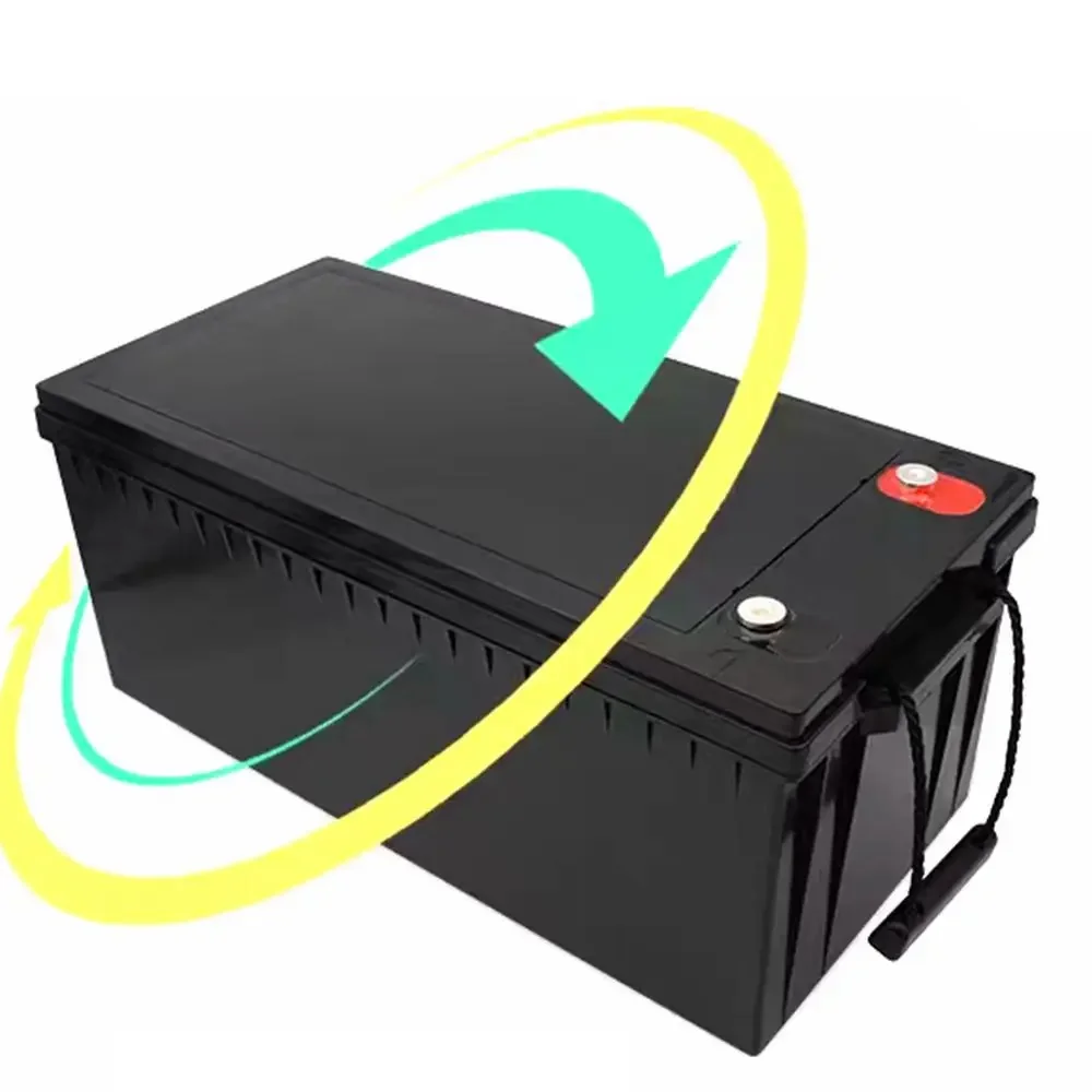 48V 100AH LIFEPo4 Battery with BMS for Tricycle Golf Cart Inverter Solar Energy Storage Scooter 10A Charger Included
