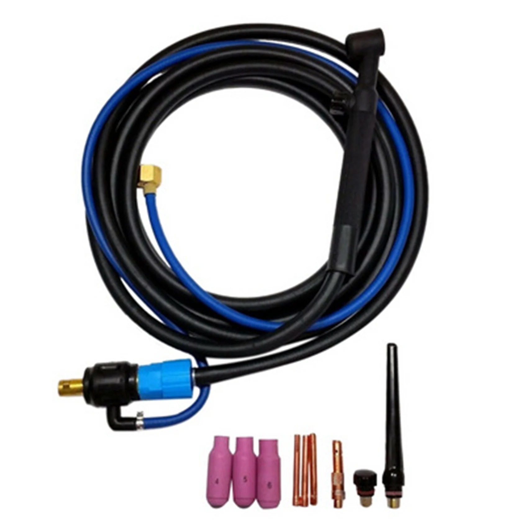 ملحقات لحام ABKL-Black TIG ملحقات شعلة قوس الأرجون ملحقات الشعلة الصناعية برأس تبريد الهواء