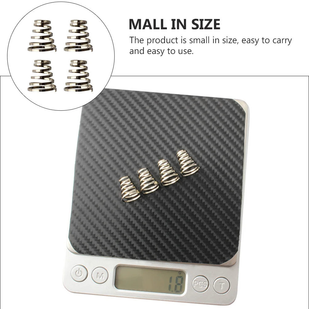 

4pcs Quick Release Skewer Aluminum Alloy Springs Mountain Accessories Durable Bike Wheel Hub Spring Easy Install Safe Riding