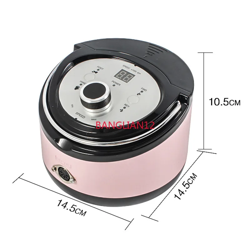 

Высокоскоростной аппарат для полировки ногтей мощностью 45 Вт, 35000 об/мин, для удаления лака и корочек.