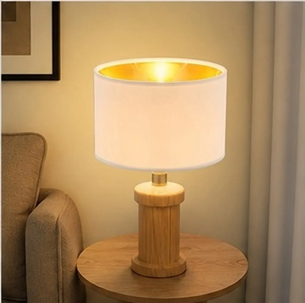 1Pcs Stable Oval Lampshade Fine Workmanship Cloth Lamp Cover Easy Installation Multipurpose Lamp Cover for Home Office Decor