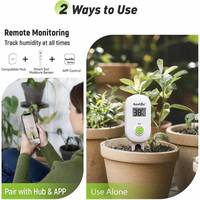 RAINPOINT Smart Soil Sensor Planting Humidity Meter IPX5 Wireless Soil Tester Turf Gardening
