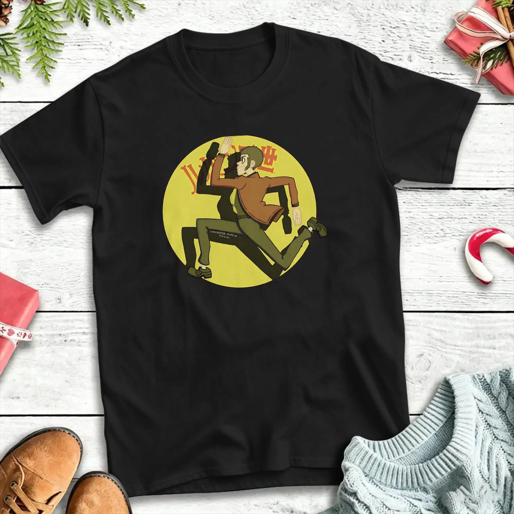 Arsene Lupin The Third  T-Shirts for Men Women  Leisure 100% Cotton Tees Crewneck Short Sleeve T Shirts Printed Clothing
