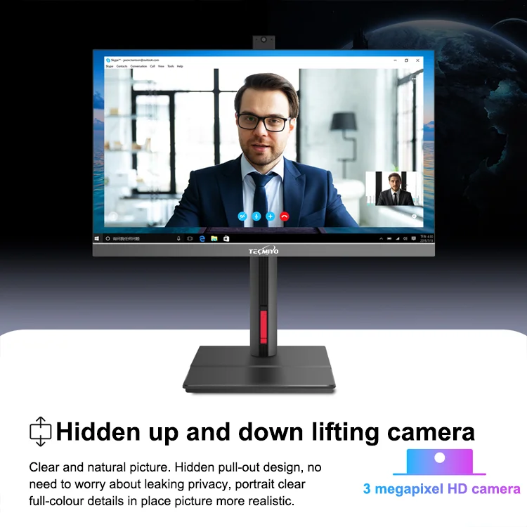 All In One Pc 23.8 27 Inch All-in-one Pc Oem Brand Computer I3 I5 I7 Monoblock Gaming Office Desktop Pc image 2