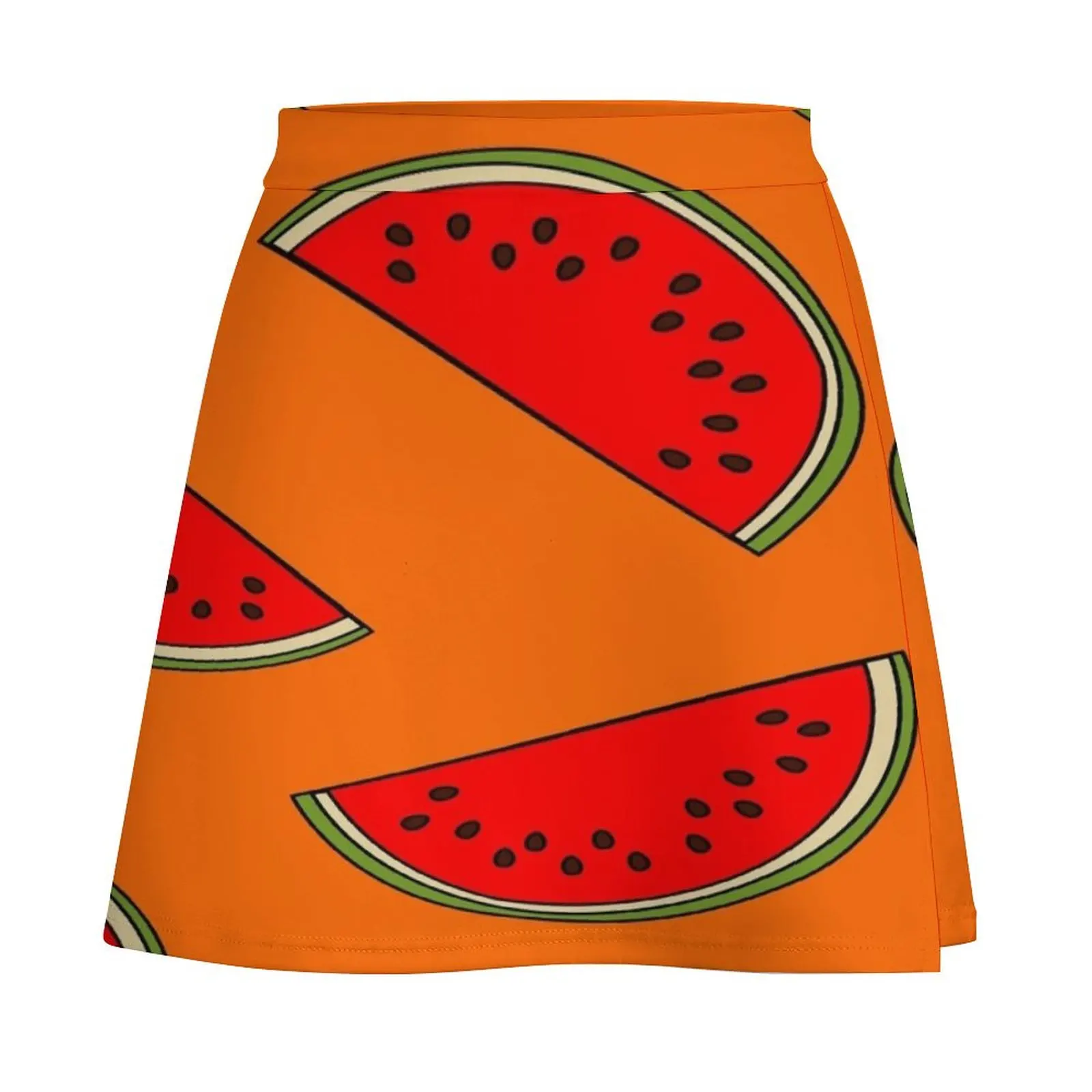 Melon fruit pattern Mini Skirt mini skirt for women skirts for women japanese kawaii clothes