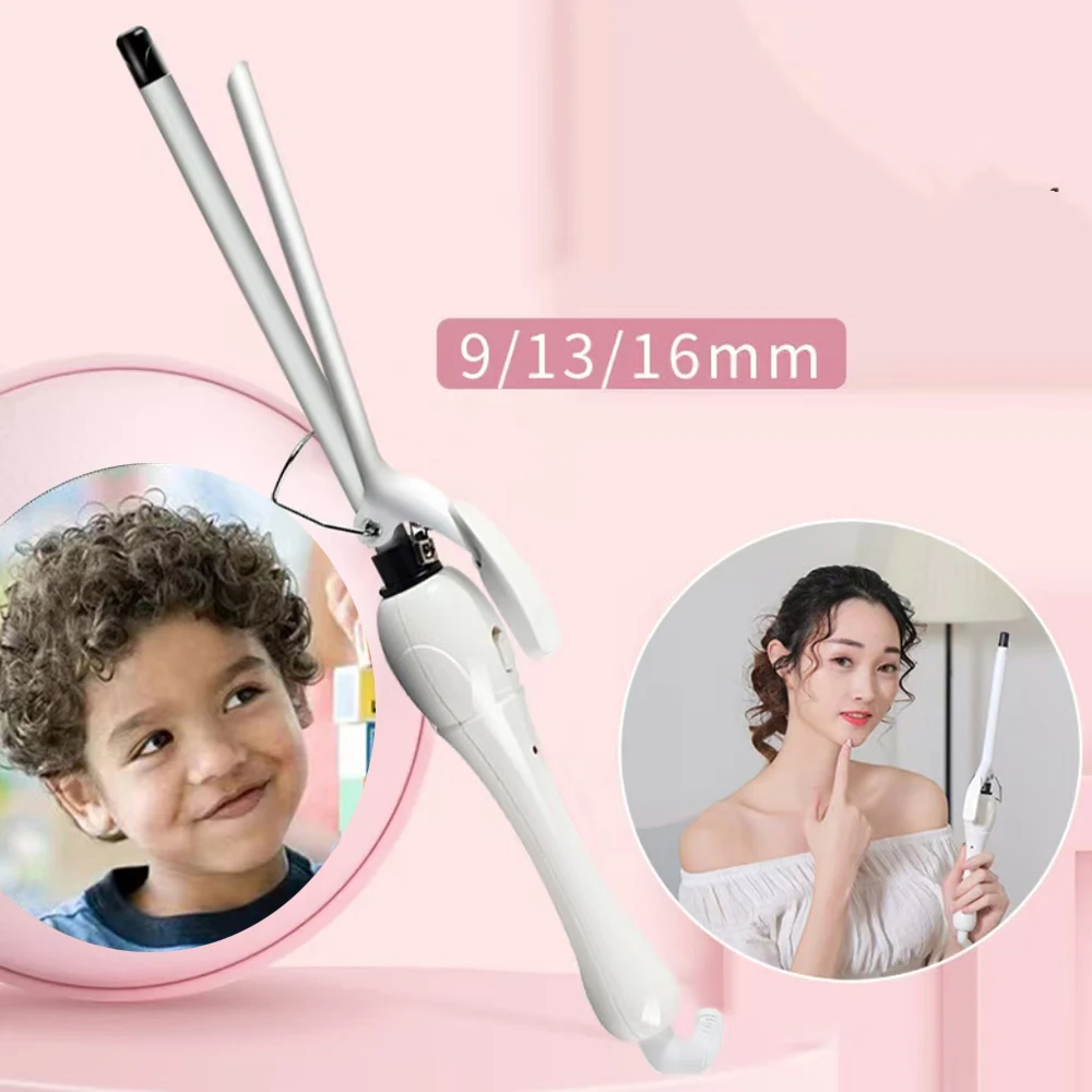 

Hair Heating Wave Hair Curler Hair Straightener Curling Wand Teddy Electric Perming Short Hair Tool