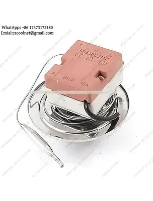 k06 AC 250V 16A NC Adjustable Temperature Control Switch Thermostat 50-300 Degree