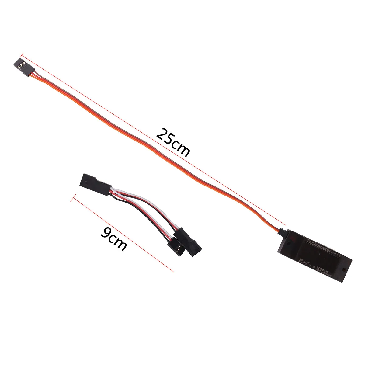 Rcexl model aircraft engine LED tachometer online V5.0 version tachometer speedometer