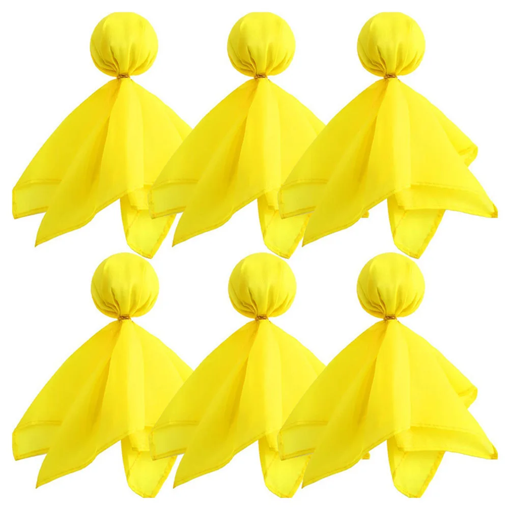 Drapeau de pénalité de Football professionnel, 6 pièces, jaune Durable, drapeaux de lancer de jeu de Football, accessoires de sport, accessoires de plein air