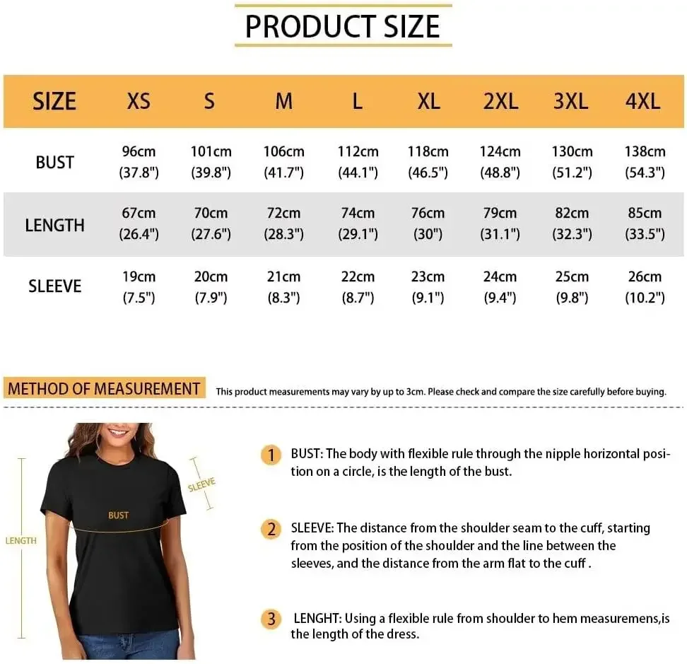 O Neck Graphic Tees for Women Black Short Sleeve Top Cotton Women Fitted T Shirt