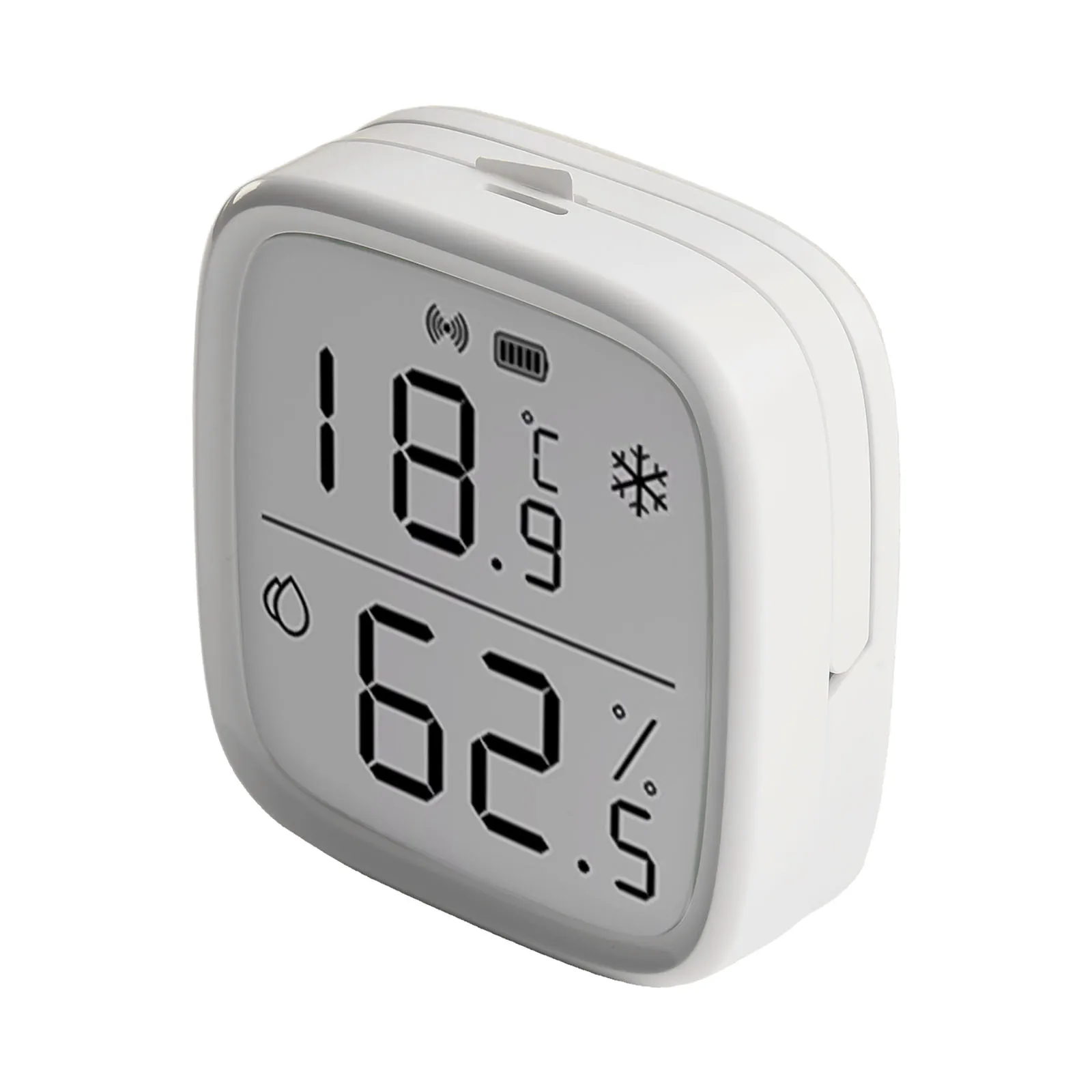 Home Temperature Monitoring Size 62.5*59.5 Mm for sonoff SNZB-02D Sensor Humidity Monitor for instant Alerts Large LCD Display