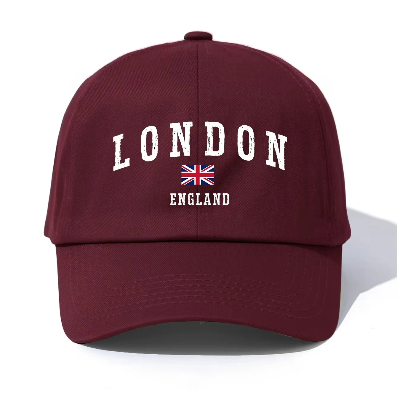 

Fashion Casual LONDON Print Baseball Cap Adult Child Minimalist Retro Style Casual Soft Adjustable Perfect As Gift Baseball Caps