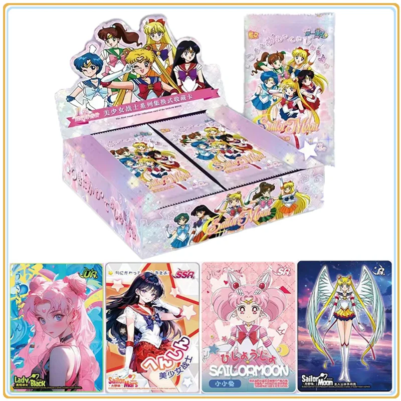 Sailor Moon Cards DEMON CARD Nebula Version Anime Collection Card Board Games Toys Mistery Box Birthday Gifts for Boys and Girls