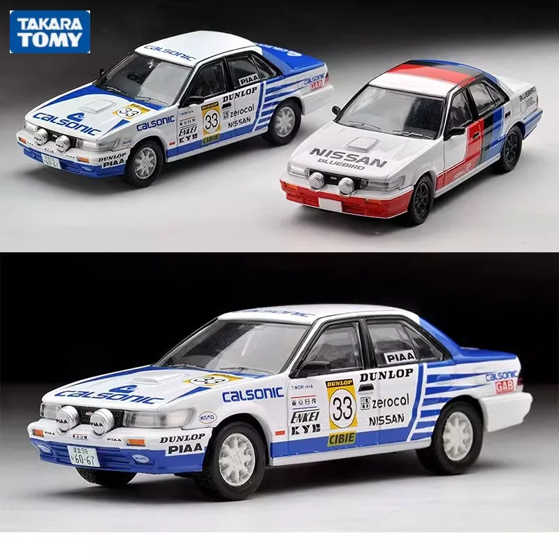 

TAKARA TOMY TOMYTEC 1:64 TLV Bluebird SSS-R b, Литые металлические элементы, коллекционные детали, игрушки для мальчиков