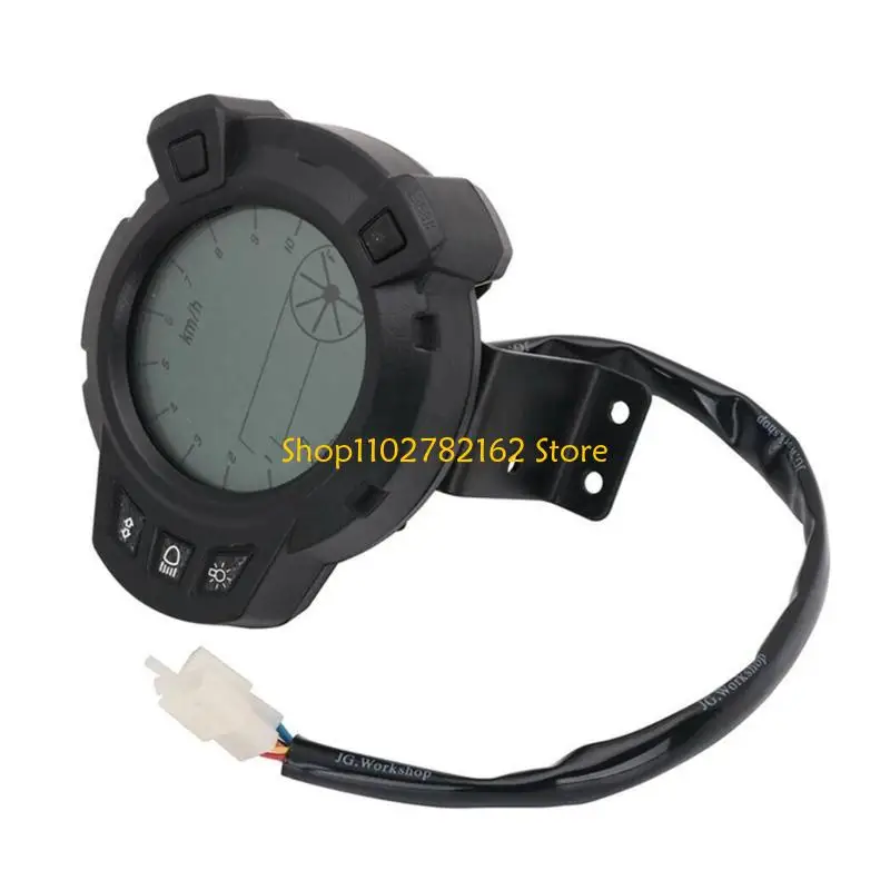 

547B Advanced Motorcycle LCD Meter Instrument Panel with Speed, Mileage, Indicators for BWS125 Commuters and Enthusiasts