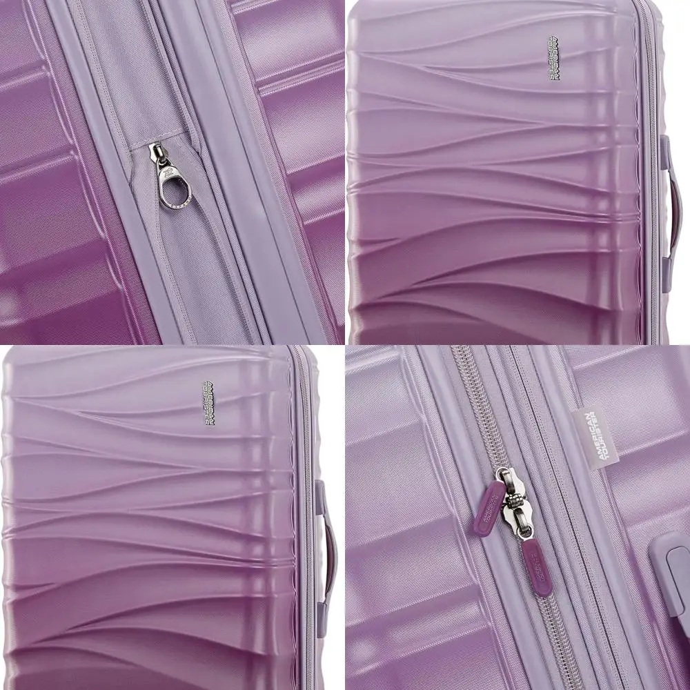 Bolsa giratoria de equipaje American Tourister 24 púrpura