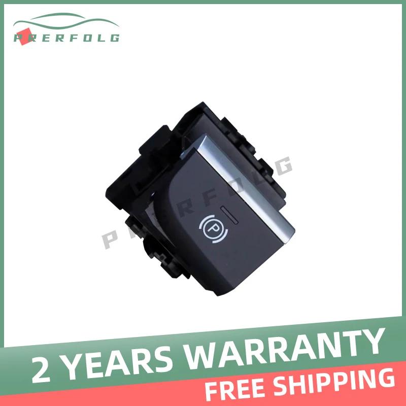 

LHD Chrome Electronic Handbrake Switch Parking Hand Brake Button for AUDI A3 S3 RS3 2013-2016 8V1927225A 8V1 927 225 A