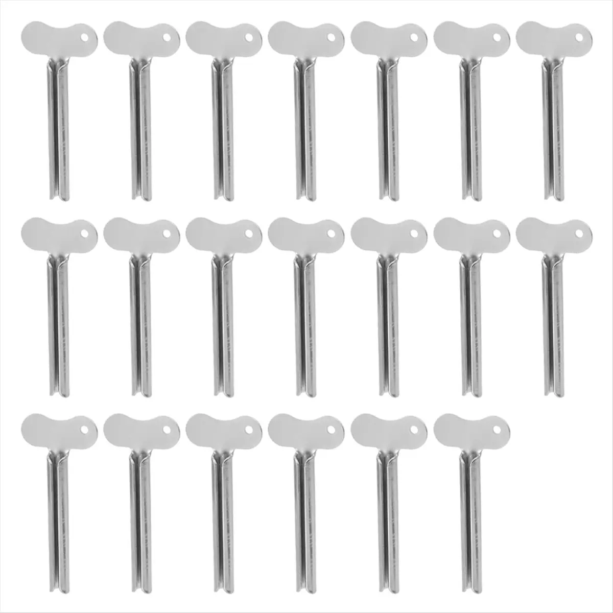 TOP RATED~20PCS Toothpaste Tube Squeezers Metal Key Toothpaste Squeezers for Bathroom Hair Dye Cosmetic Tubes Squeezer