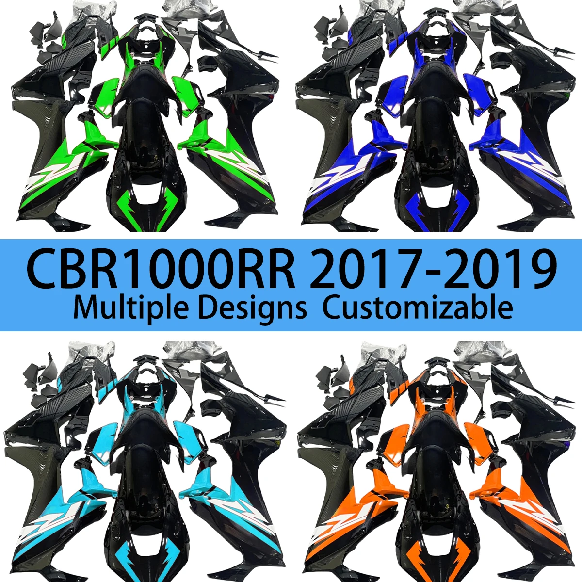 CBR 1000RR 2017 2018 2019 Fairings Motor for HONDA CBR1000RR 17 18 19 Motorcycle Plastic Cover Fairing Kit Set