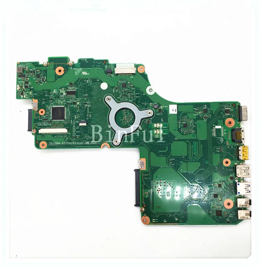 High Quality Mainboard For Toshiab C55 C55-A 6050A2623101-MB-A02 Laptop Motherboard With SR1SE N3520 CPU V000325180 Working Well