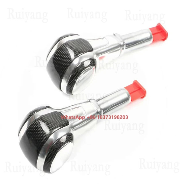 

High-End 958 Carbon Fibre Gear Shift Knob Upgrade Gear Lever for Porsche Cayenne 2011-2017