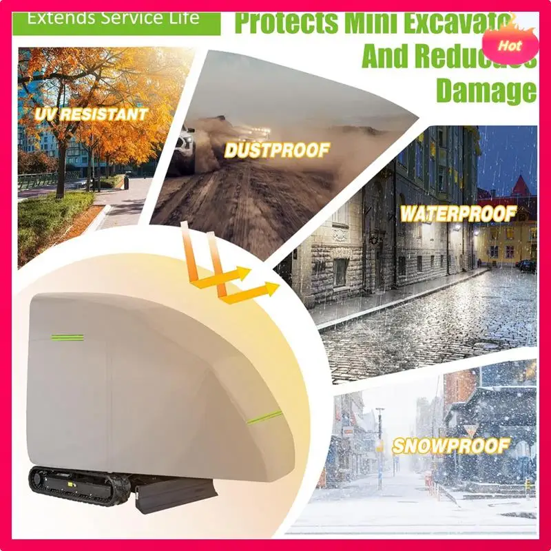 

ABYP Mini Excavator Cover E20 Water Proof Protective Cover Fit For E32 E20 E10 Excavator