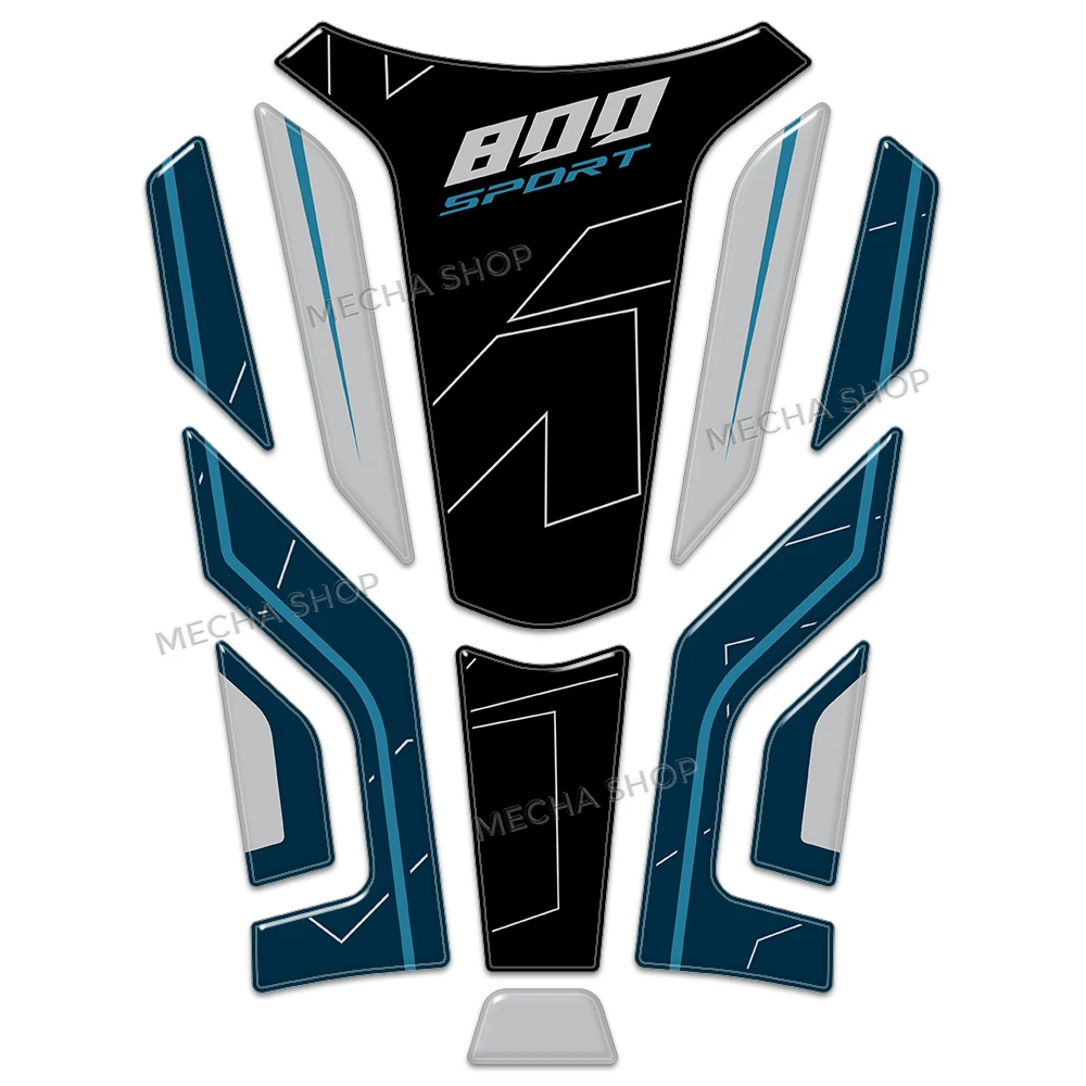 

For 800MT Explore / Sport 2025 800 mt Sticker 3D Gel Epoxy Sticker Kit 3D Motorcycle Tank Pad Protection Sticker