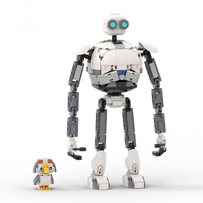 Figuras de acción de Robot salvaje, conjunto de bloques de construcción, modelo Mecha, Robots, ladrillos, colección de juguetes, decoración, regalos de cumpleaños y Navidad para niños