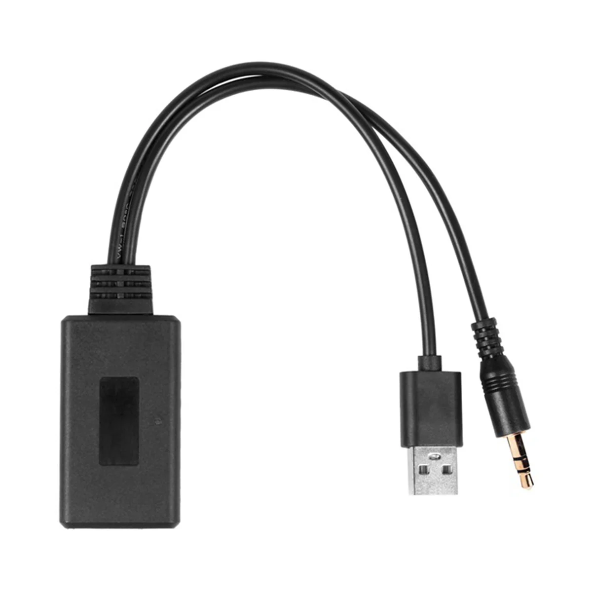 Adaptateur de musique Bluetooth sans fil pour voiture, récepteur auxiliaire, audio mx, prise USB, 3.5mm, compatible avec BMW E90, E91, E92, E93, 2 pièces