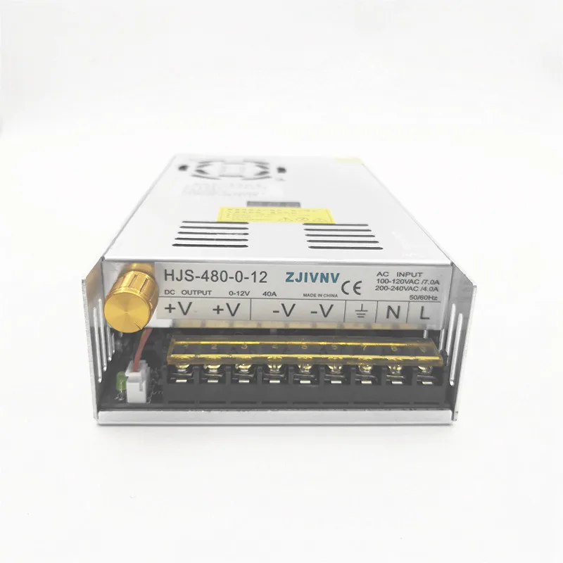 480 واط تحويل التيار الكهربائي الجهد كامل المدى قابل للتعديل تيار مستمر الناتج 0-36 فولت 15A SMPS مع شاشة ديجيتال HJS-480-0-36 #1