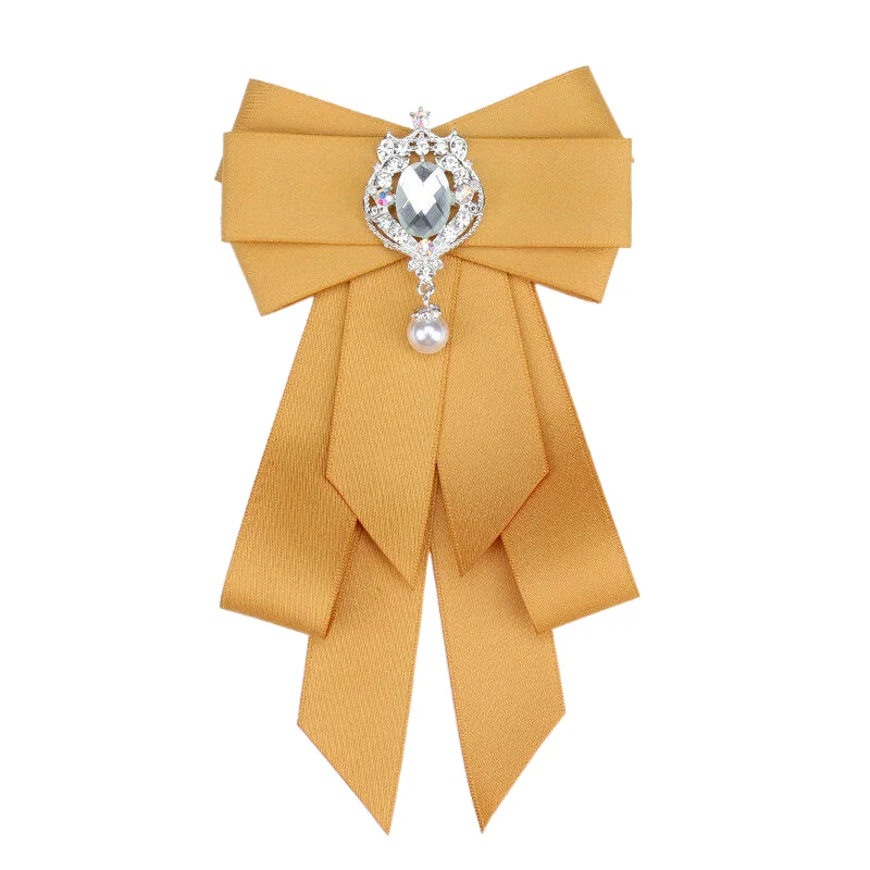 Heiße Schule Mädchen Junge Elegante Klassische Retro Große Fliege Krawatte Strass Corsage Bowtie Krawatte Geschenke für Frauen Formale Krawatten – Detail 21