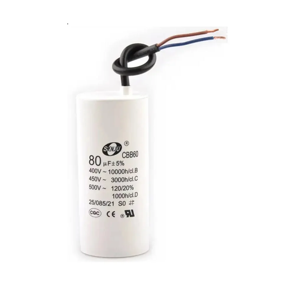 Air Conditioner AC 450V 60/80/300uF 50/60Hz CBB60/CD60 Motor Run Capacitor