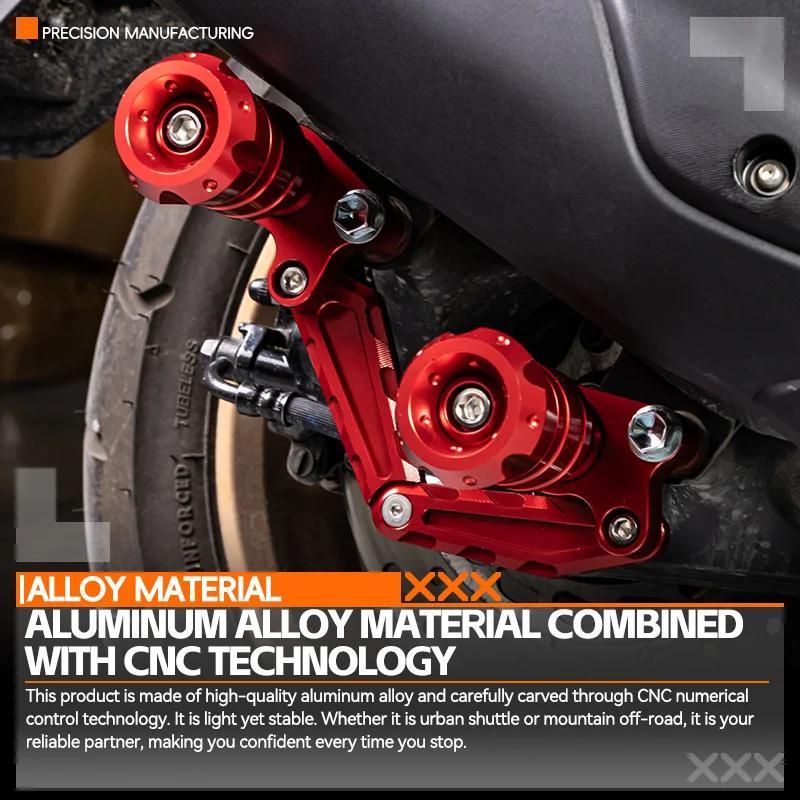 For Yamaha NMAX155 125 NMAX160 155 XMAX300 Front Fork Wheel Fall Muffler Pipe Frame Protection Frame Slider Anti Crash Protector