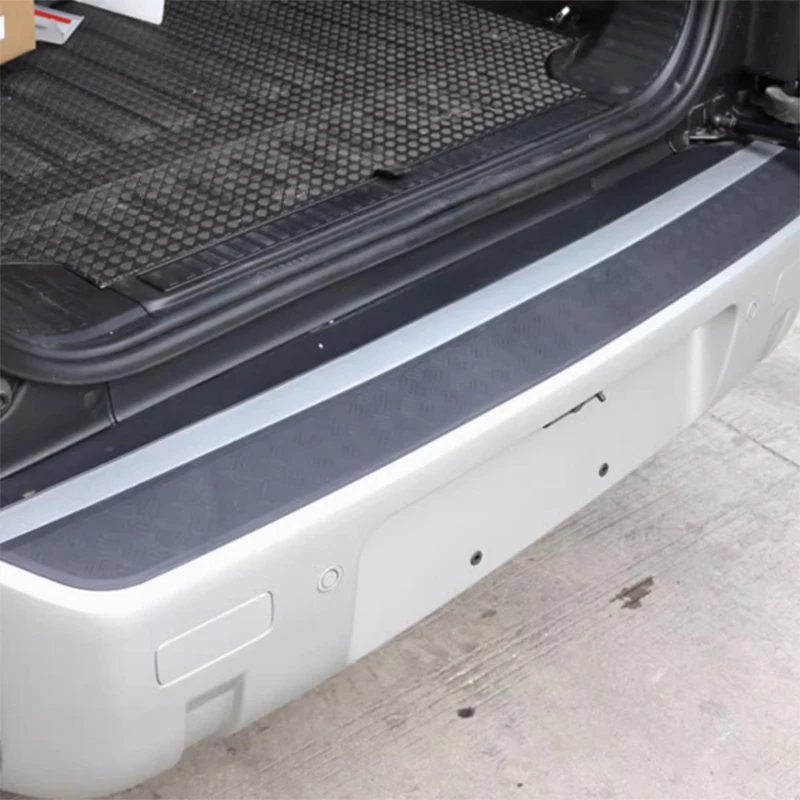 9 pezzi per Land Rover Defender 90 nero opaco strutturato kit antigraffio piastra di protezione del bagagliaio fanale posteriore protezione antigraffio coperture per specchi